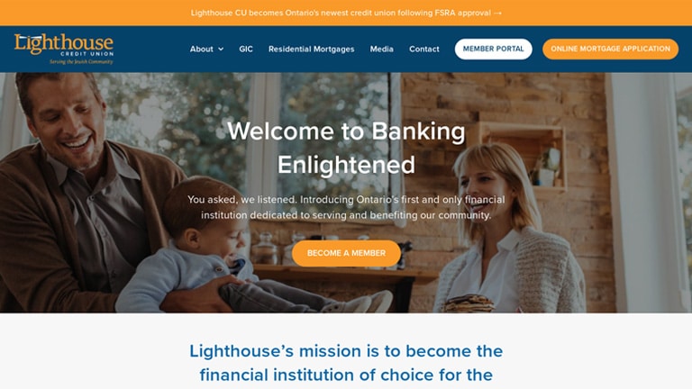 Finance Bank Credit Union Website Design and Development