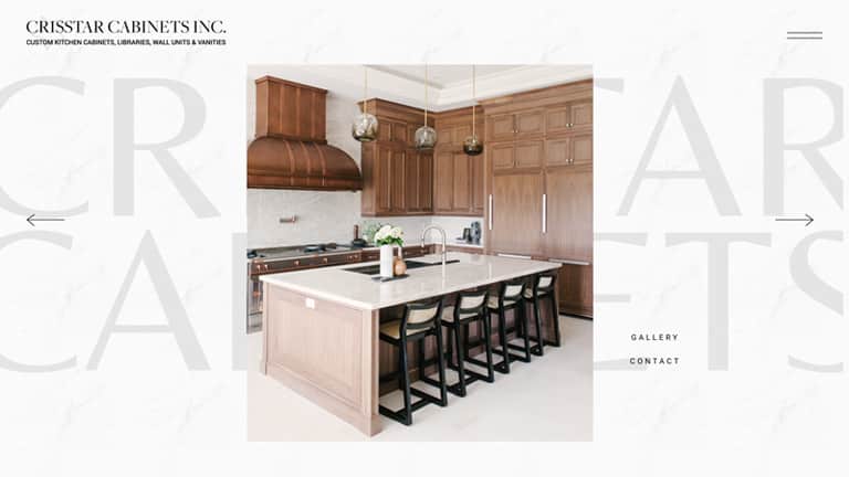 Latest Work | web design for cabinetry crisstar cabinets | Website Design | Web Design Company | Web Design Agency | Web Designers
